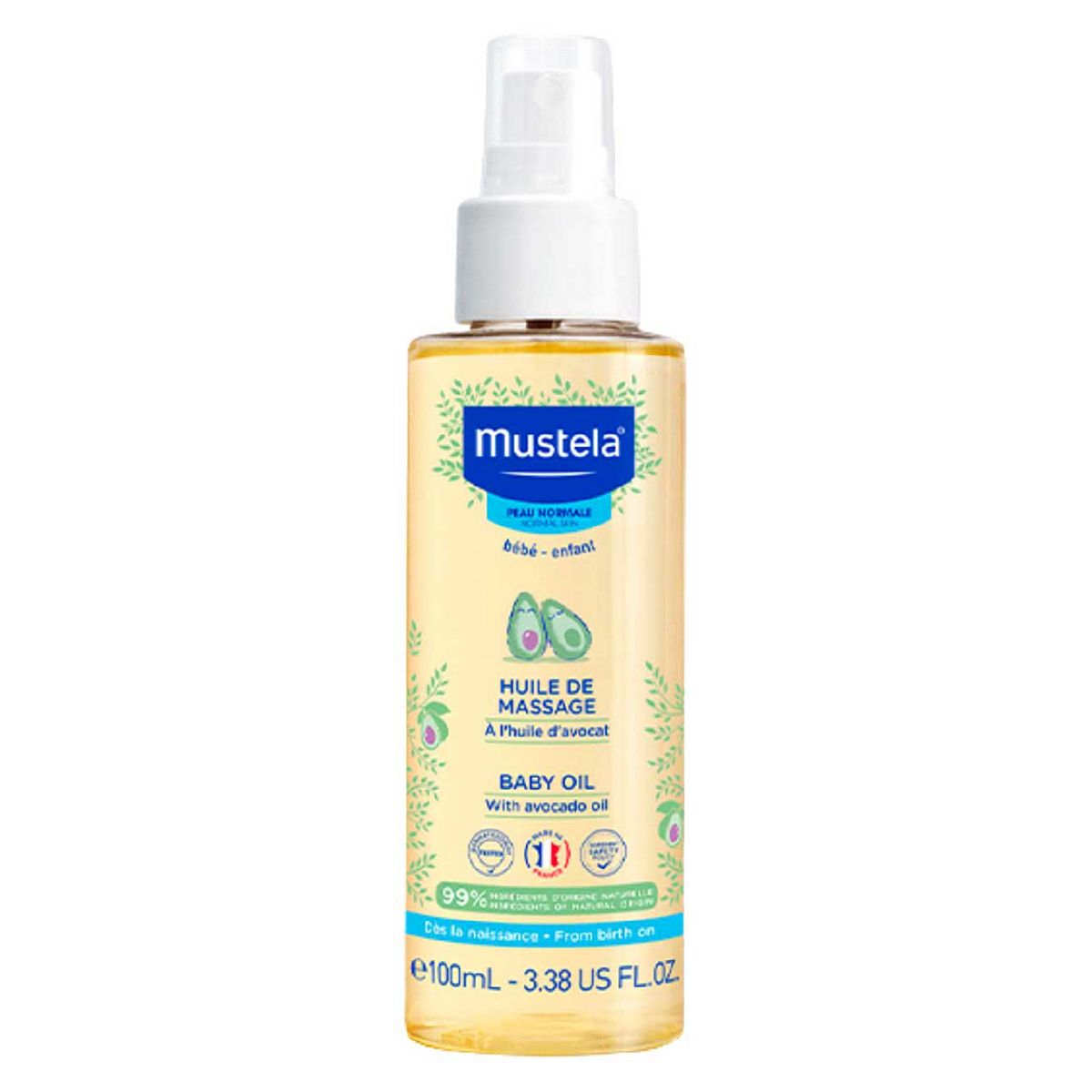 Mustela Baby Oil 100Ml