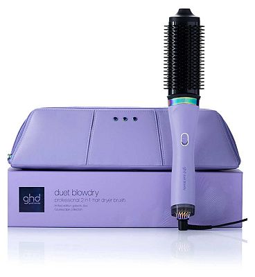 ghd Duet Blowdry Limited Edition Hair Dryer Brush in Galactic Lilac