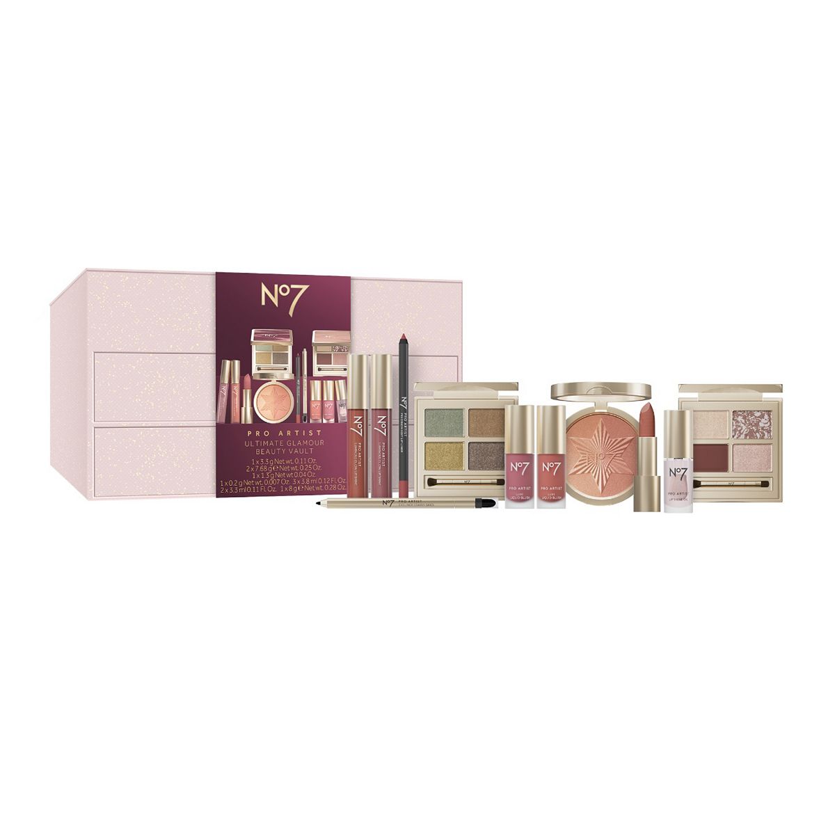No7 Pro Artist Ultimate Glamour Beauty Vault