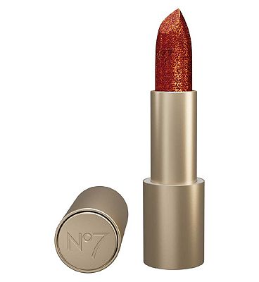 Click to view product details and reviews for No7 Pro Artist Glitter Matte Muse Lipstick Red Carpet Ready Limited Edition.
