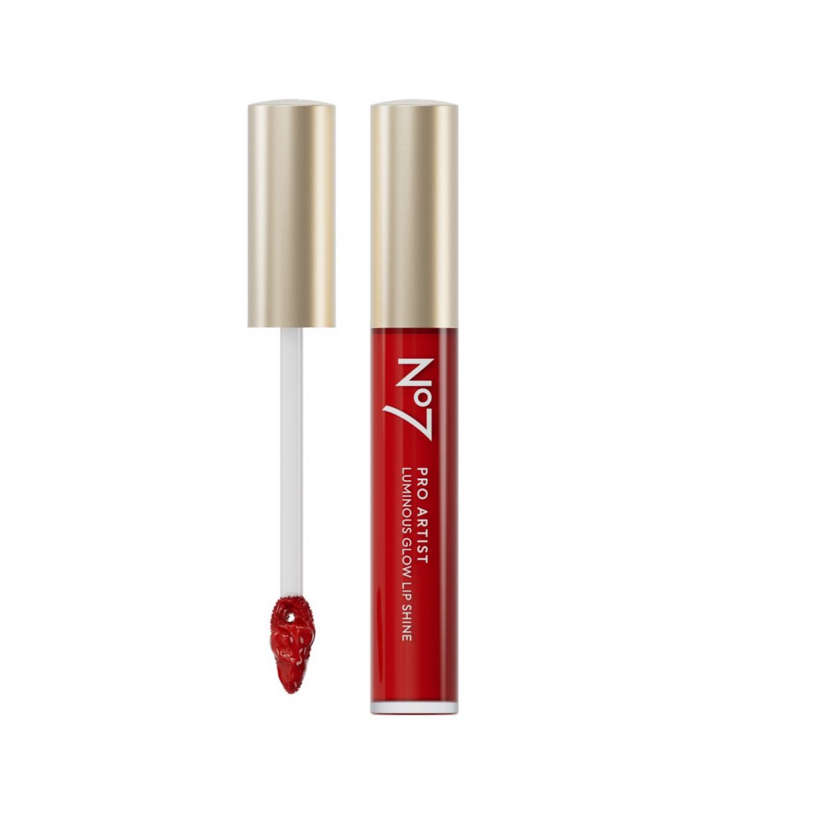 No7 Pro Artist Luminous Glow Lip Shine 6.8ml - Red Carpet Ready Limited Edition