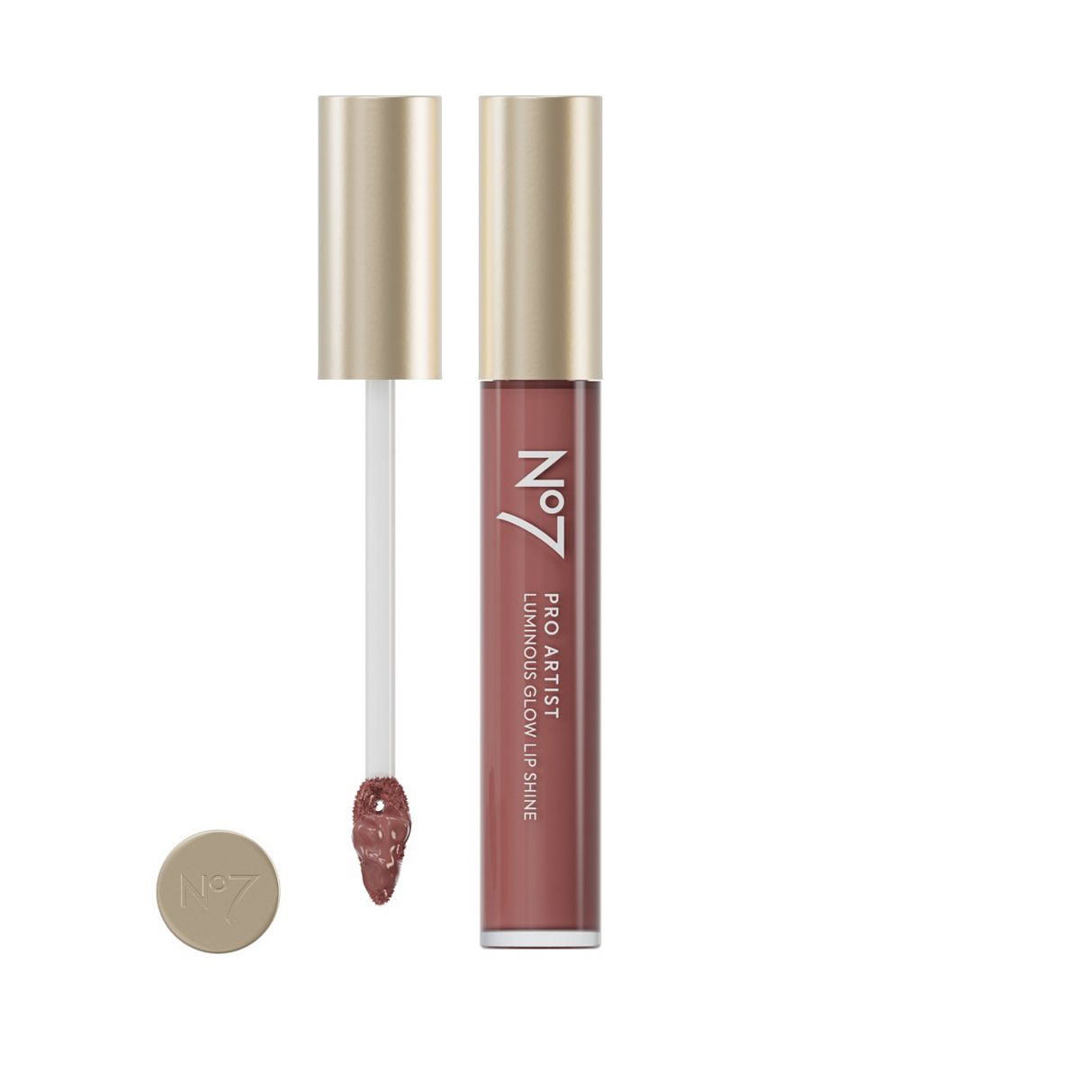 No7 Pro Artist Luminous Glow Lip Shine - Rose Couture Limited Edition