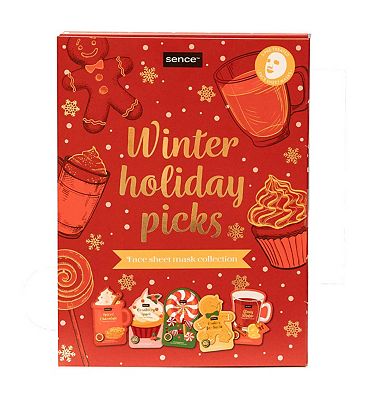 Sence Collection Giftset 5pcs Facial Sheet Mask 20ml Mask Book The Christmas List