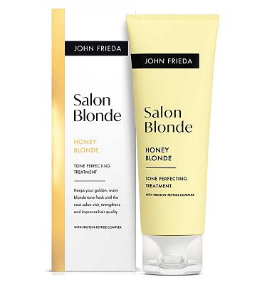 John Frieda Salon Blonde Tone Perfecting Hair Treatment Honey 120ml