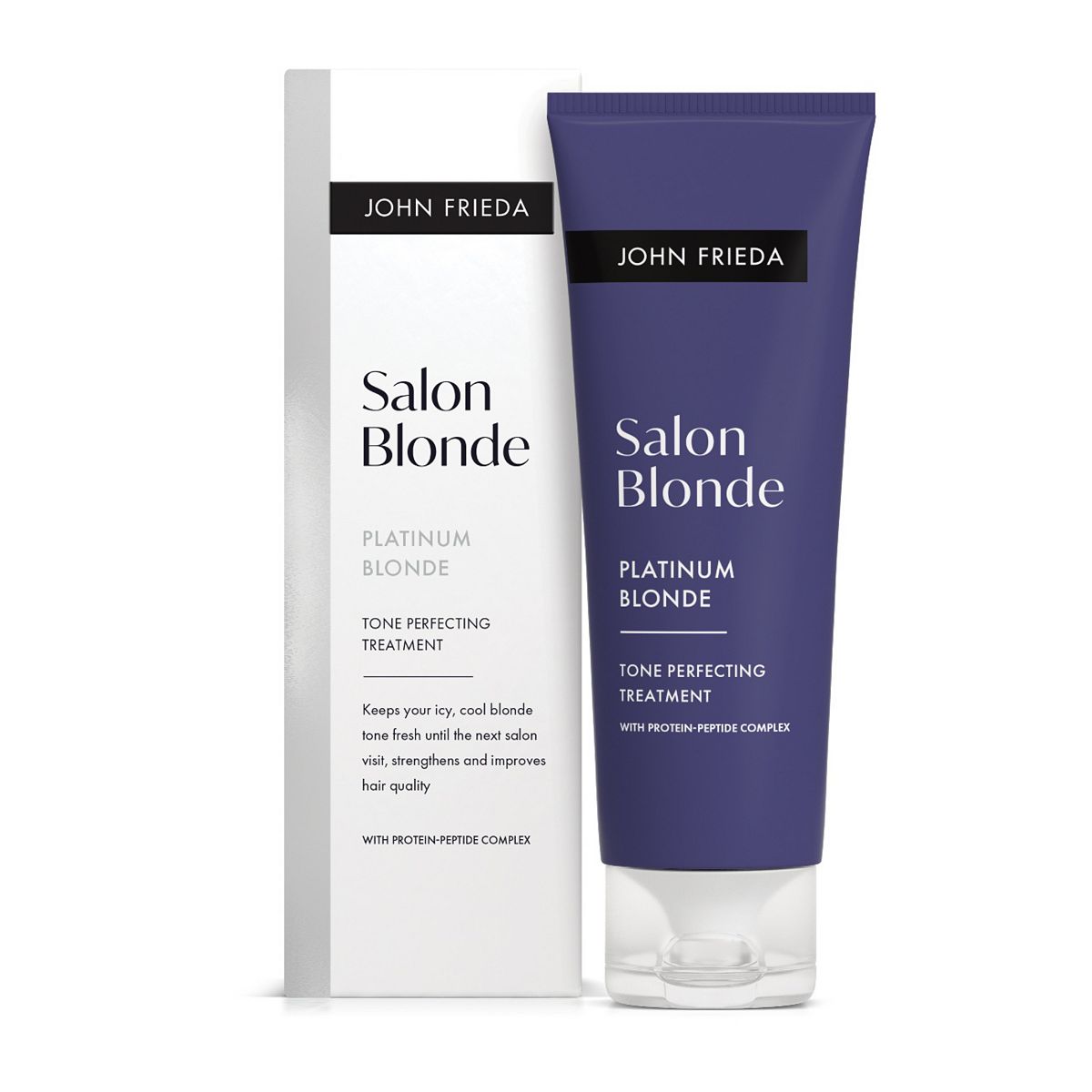 John Frieda Salon Blonde Tone Perfecting Hair Treatment Platinum 120ml