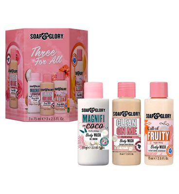 Glory Gift Set Boots Soap And Glory Sale Soap Glory Three For All