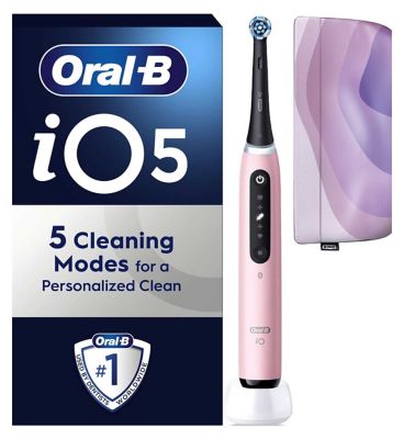 Oral-B iOシリーズ5 本体 Blush Pink Oral-B iO Series 5 Electric Toothbrush | Oral-B