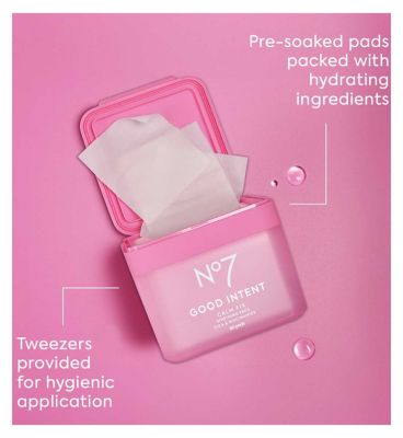 No7 Good Intent Calm Fix Soothing Pads 80 Pads (4)