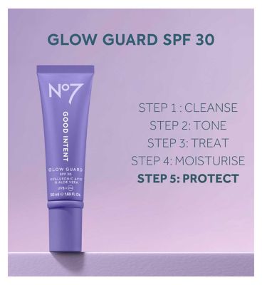 No7 Good Intent Glow Guard SPF30 50ml (6)
