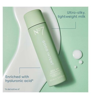 No7 Good Intent Skin Sip Moisture Milk 150ml (4)