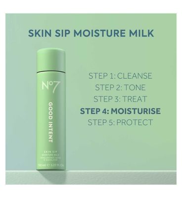 No7 Good Intent Skin Sip Moisture Milk 150ml (6)