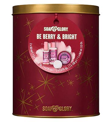 Soap & Glory Be Berry & Bright 4 Piece Gift Set