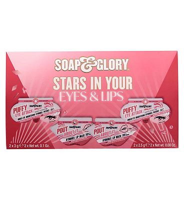 Soap & Glory Stars In Your Eyes & Lips Face Mask Duo Gift Set