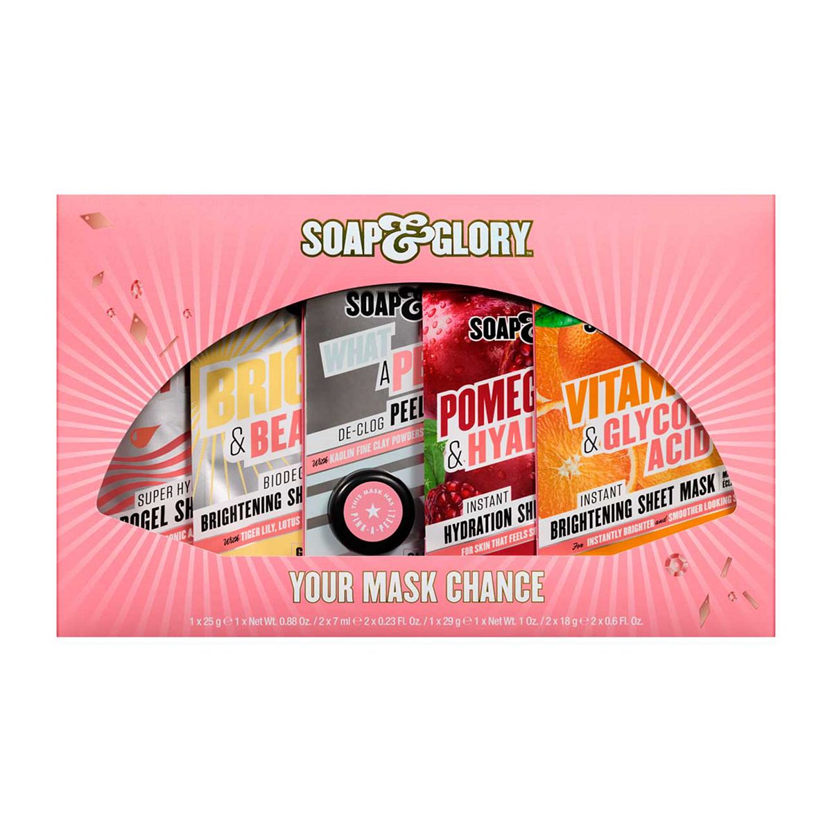 Soap & Glory Your Mask Chance 5 Piece Gift Set