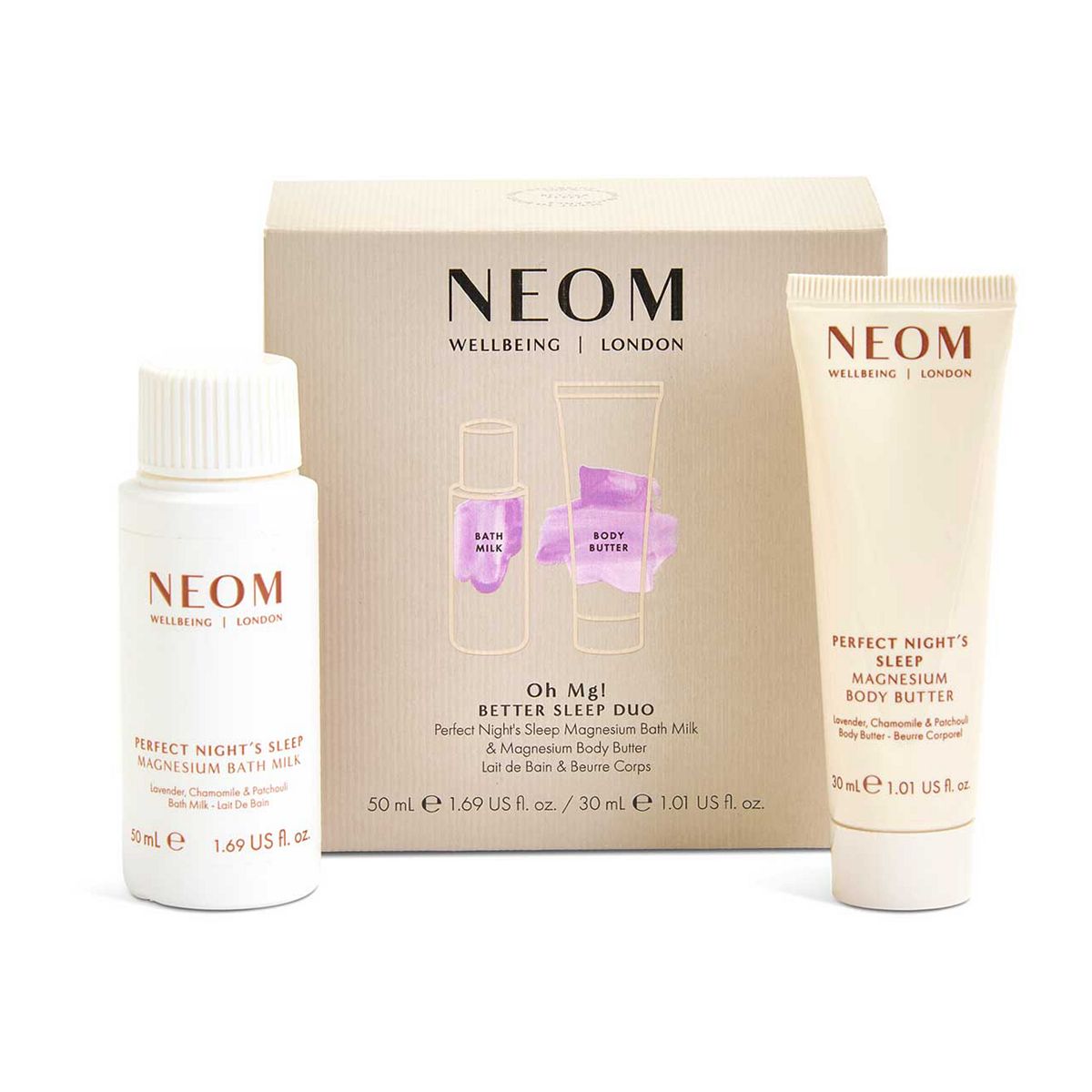 NEOM Oh Mg! Better Sleep Duo
