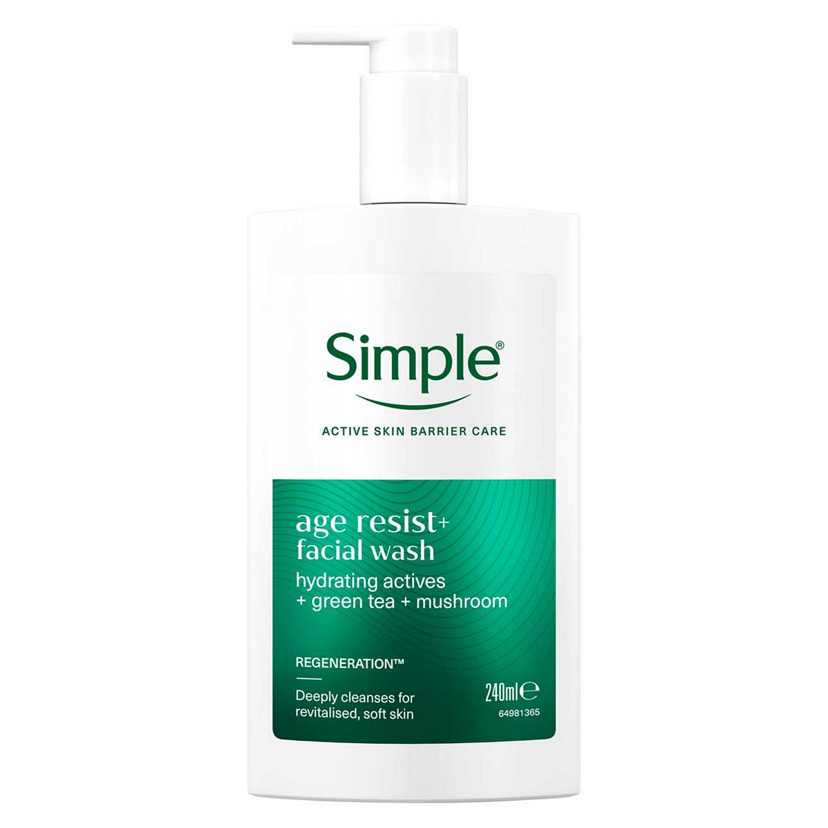 Simple Age Resist+ Cleanser 240ml