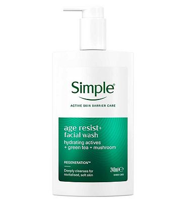 Simple Age Resist+ Cleanser 240ml