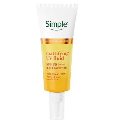 Simple Mattifying UV Fluid with SPF 50 40 ml (2)