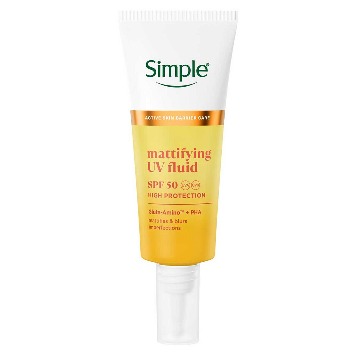 Simple Mattifying Uv Fluid With Spf 50 40 ml