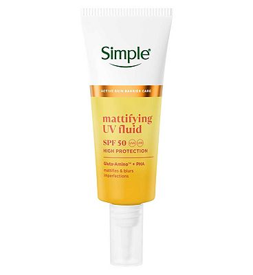 Simple Mattifying UV Fluid with SPF 50 40 ml
