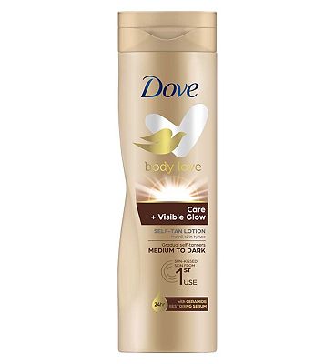 Dove Lotion Visible Glow Dark 250ml