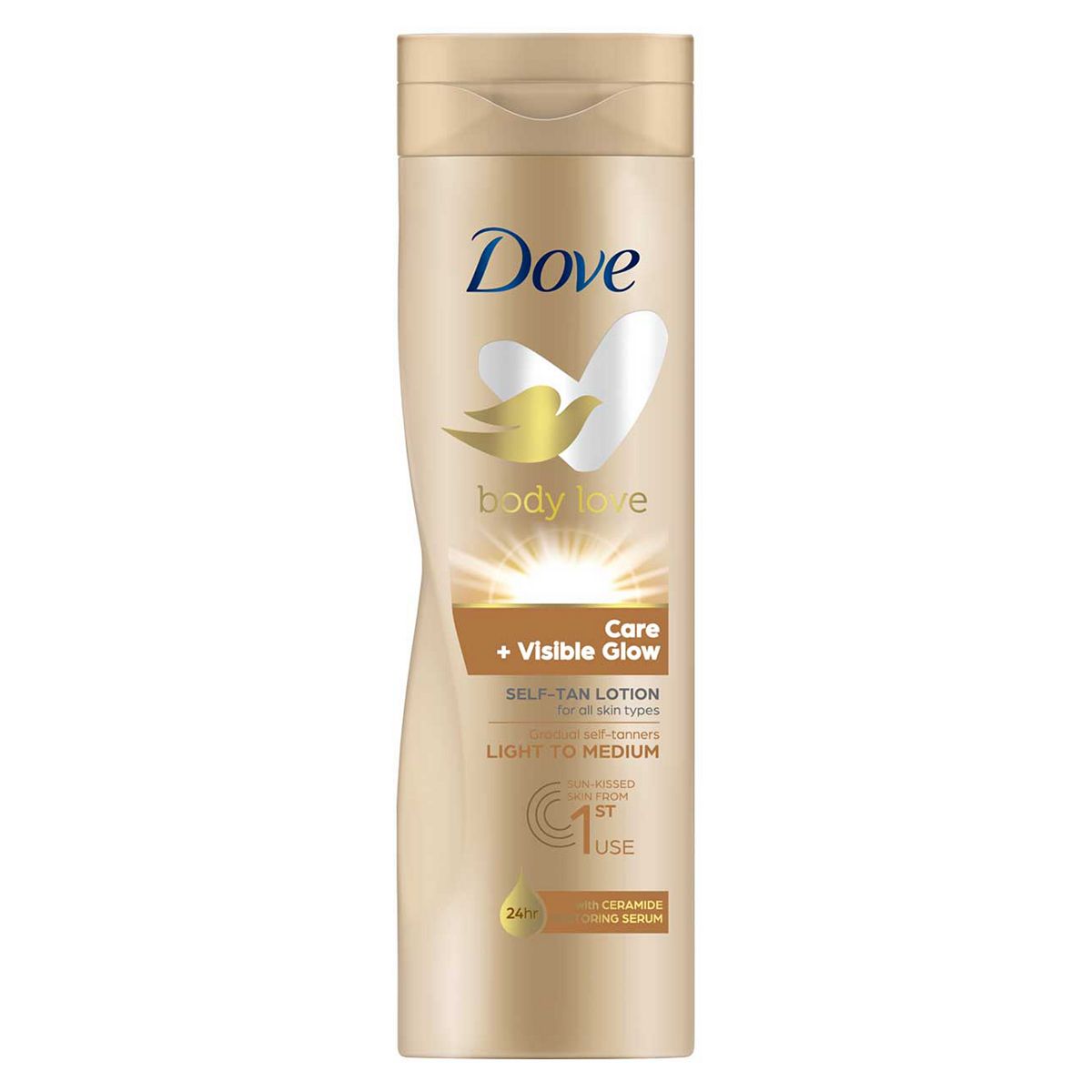Dove Lotion Visible Glow Fair250 ml, 250ml