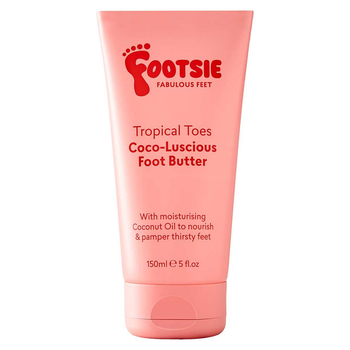 Footsie Tropical Toes Coco Luscious Foot Butter 150ml