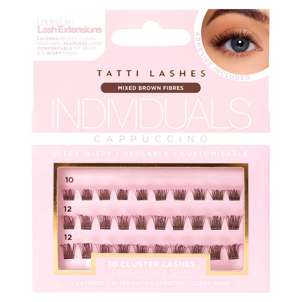 Tatti Lashes Cappuccino Individual Lashes 20g