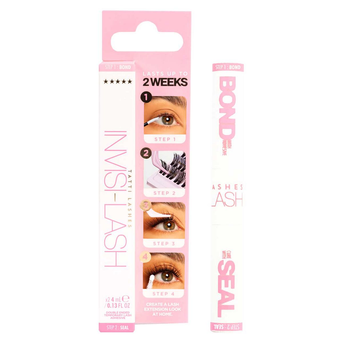 Tatti Lashes Invisi-Lash Clear Glue And Bond 2.4Ml