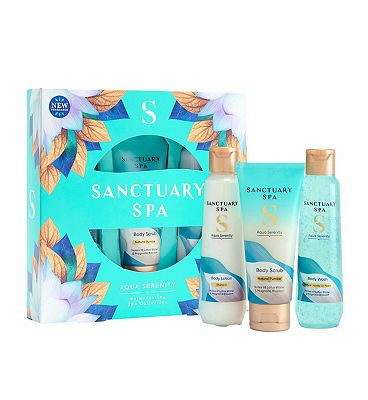 Sanctuary Spa Aqua Serenity Rejuvenating Spa Collection Festive Gift Set