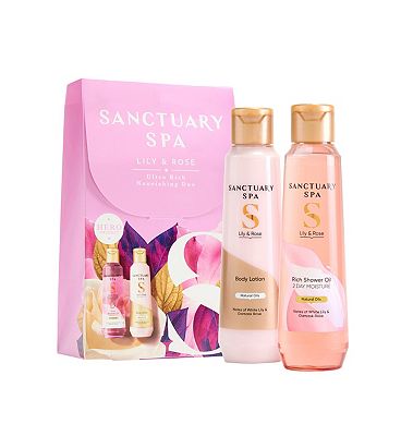 Sanctuary Spa Lily & Rose Ultra Rich Nourishing Duo Festive Gift Set