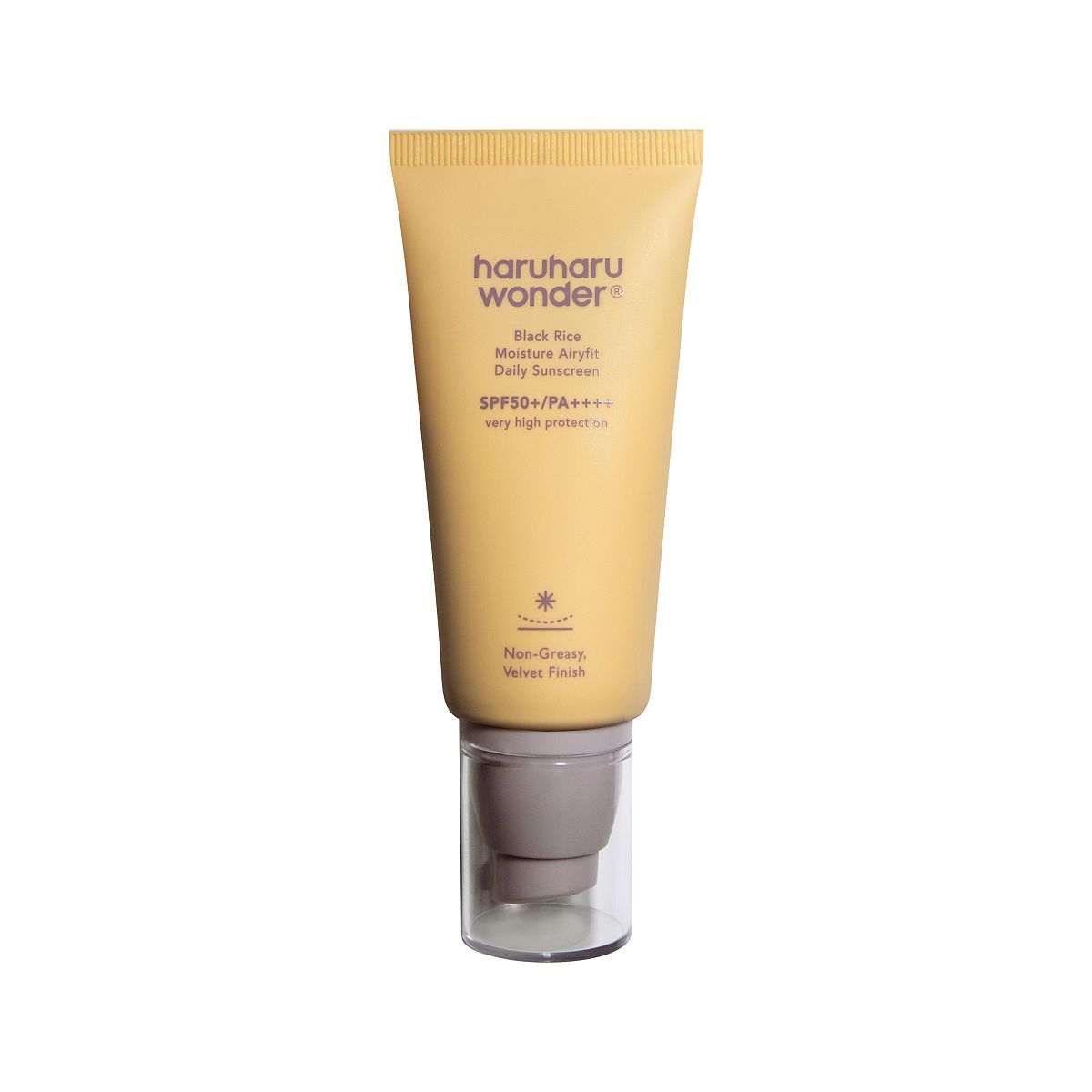 HaruHaru Wonder Black Rice Moisture Airyfit Daily Sunscreen Spf50+/pa++++50ml