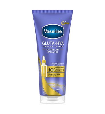 Vaseline Gluta-Hya Overnight Radiance Serum Burst Lotion 200ml