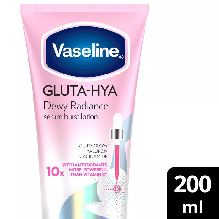 Vaseline Gluta-Hya Dewy Radiance Serum Burst Lotion 200ml