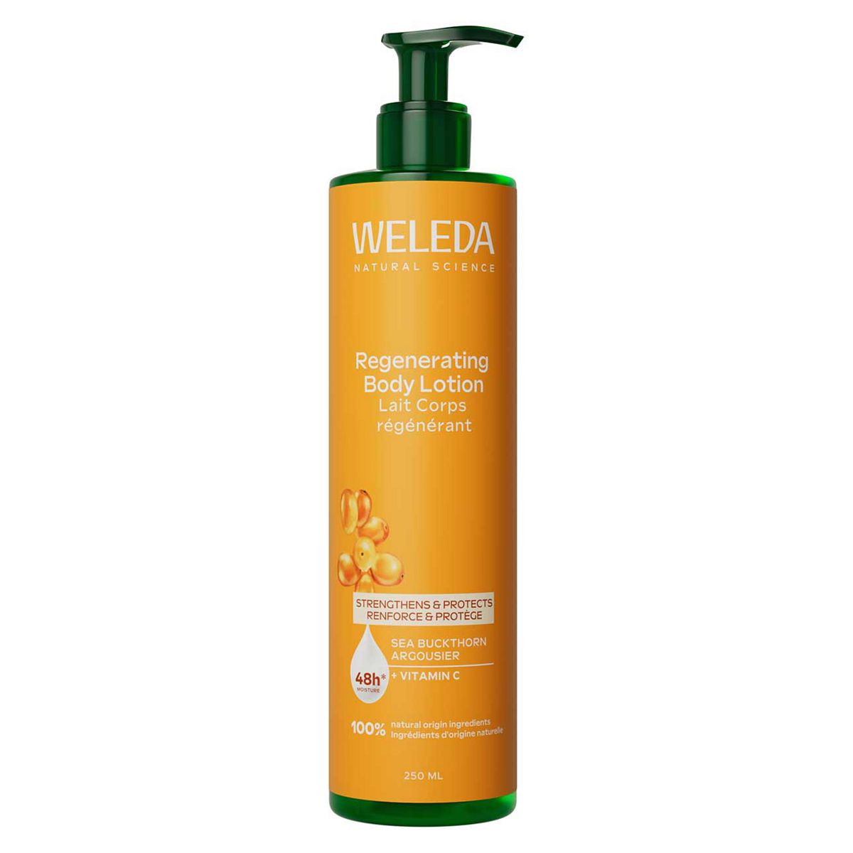 Weleda Regenerating Body Lotion Sea Buckthorn Lotion250 ml, 250ml