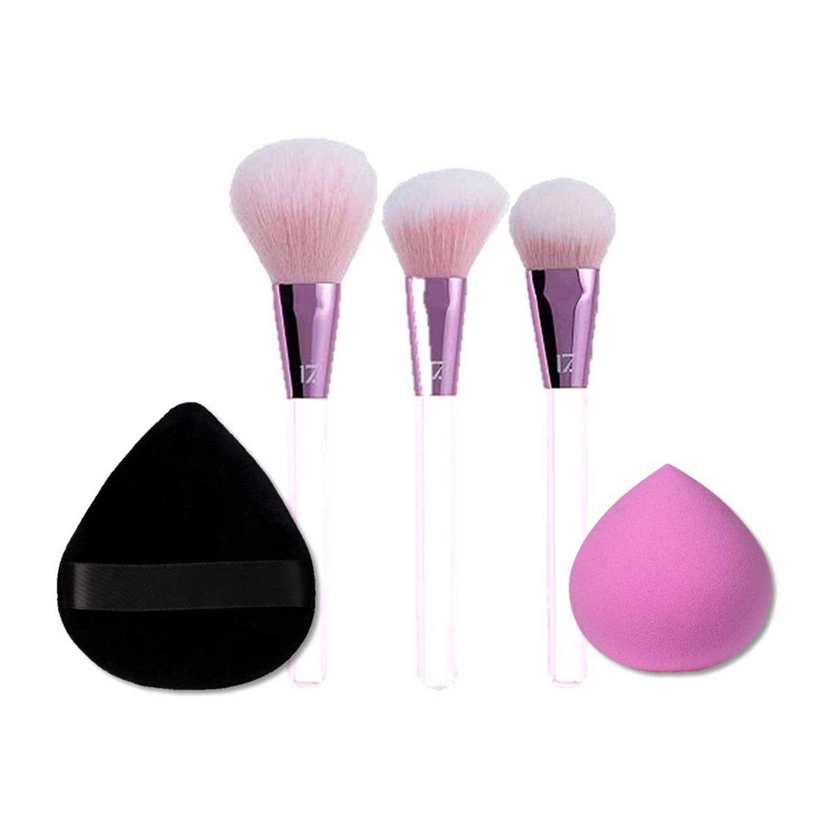 17 Brush And Sponge Set