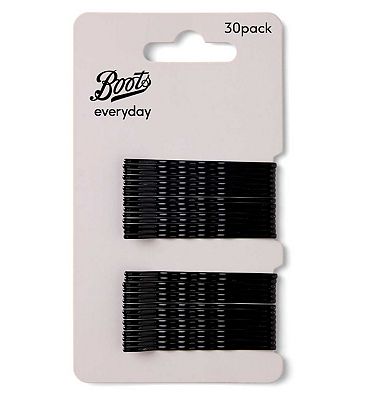 Click to view product details and reviews for Boots Black Hair Grips 30s.