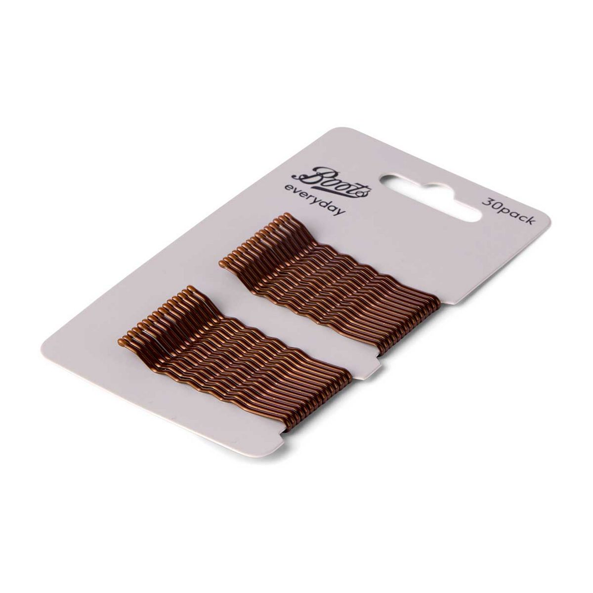   Brown Hair Grips 30S Multicolor