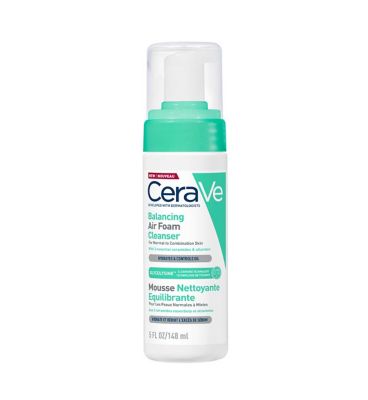 CeraVe Balancing Air Foam Foaming Facial Cleanser for Normal to Combination Skin 148ml (2)