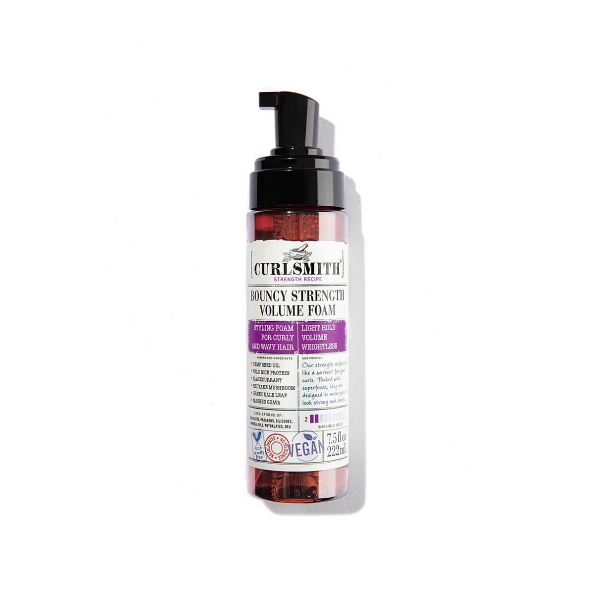 Curlsmith Bouncy Strength Volume Foam 222ml