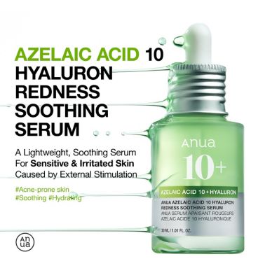 Anua Azelaic Acid 10 Hyaluron Redness Soothing Serum 30ml (11)