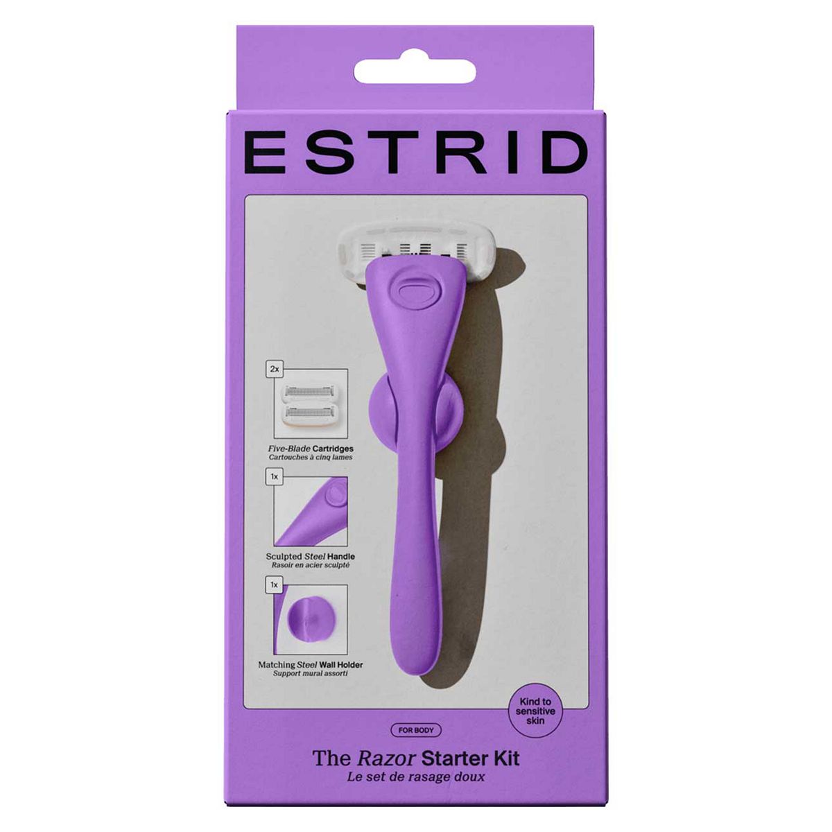 Estrid Body Razor Starter Kit - Pluto