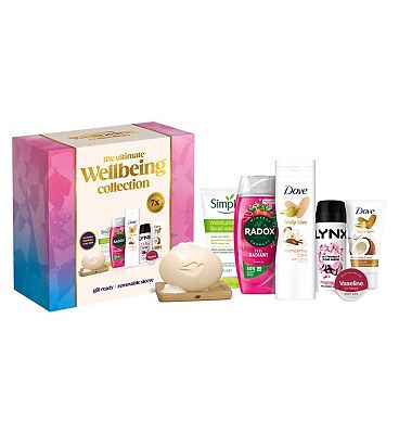 Dove, Simple, Radox, Lynx & Vaseline Ultimate Wellbeing Collection Gift Set