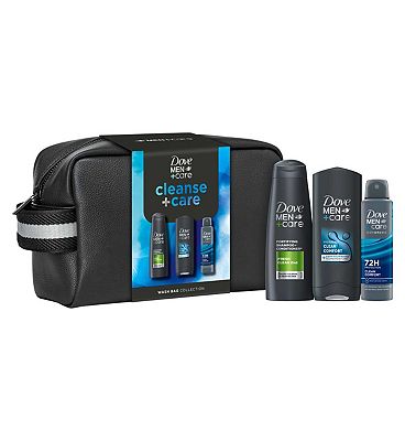 Dove Men+Care Clean Comfort Essentials Washbag Giftset