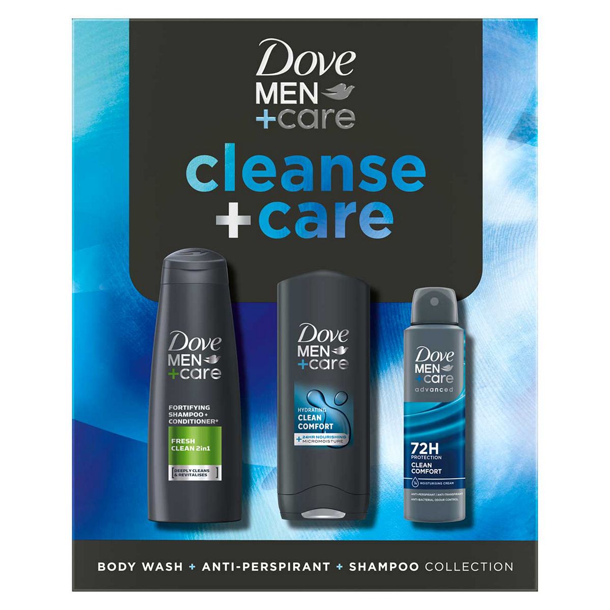 Dove Men+Care Cleanse + Care Trio Gift Set