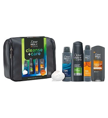 Dove Men+Care Cleanse+Care Ultimate Wash Bag Collection