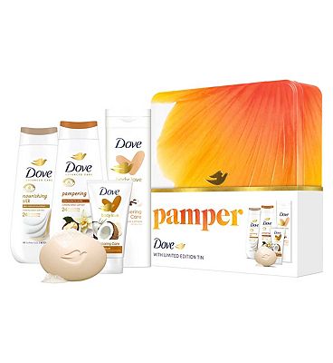 Dove Pamper Tin Collection Gift Set