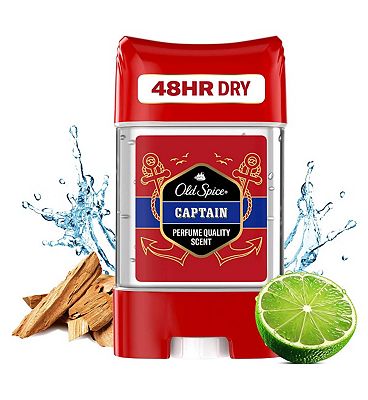 Old Spice Captain Antiperspirant & Deodorant Clear Gel for Men 70ml