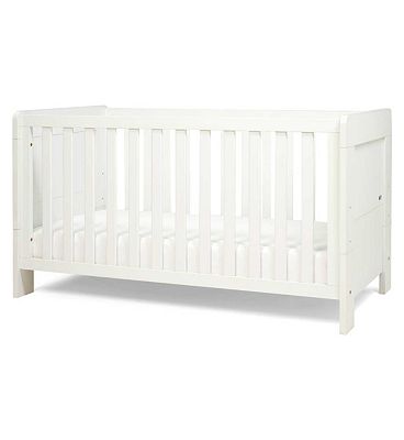 Tutti Bambini Alba Cot Bed Essentials - White