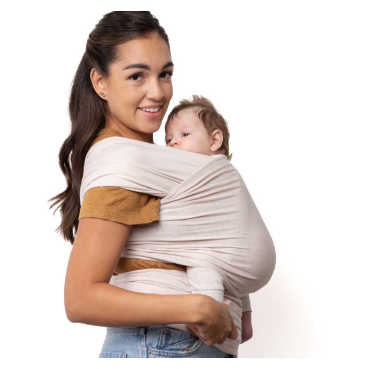 Boba Wrap Serenity Organic Stone Multicolor